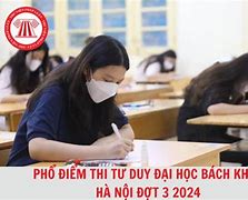 Điểm Thi Đánh Giá Tư Duy Đợt 3 2024